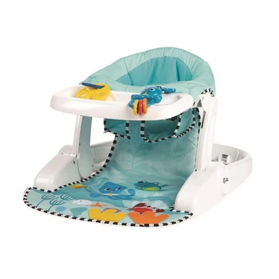 Baby Einstein Sea of Support 2-in-1 Sit-Up Floor Seat with Removable Tray and To - Image 1 of 4