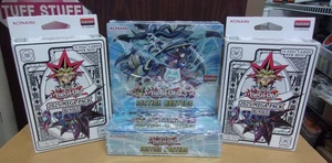 YU GI OH (2) CAZADORES DE JUSTICIA 1ª CAJAS DE REFUERZO + (2) MEGA PAQUETES 2025 - Imagen 1 de 1