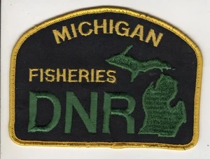 MICHIGAN DNR CONSERVATION OFFICER FISHERIES DEPARTMENT LARGE #2- MICHIGAN DEER - Picture 1 of 1