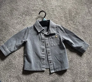 F&F Child’s Blue Denim Jacket, Size 6-9 Months - Picture 1 of 2