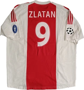 maglia calcio vintage ajax Ibrahimovic 2001 2002 amro vintage adidas jersey XL - Foto 1 di 12