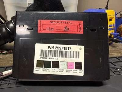 2007-2013 GM Body Control Module 25971917 "Programmed to your VIN" BCM WARRANTY - Image 1 of 3