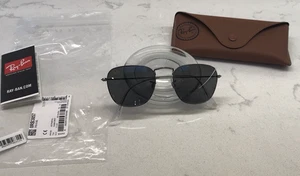 Gafas de sol Ray-Ban RB 3857 Frank 04/B1 3N con monturas de metal gris oscuro 50-20-145 - Imagen 1 de 21