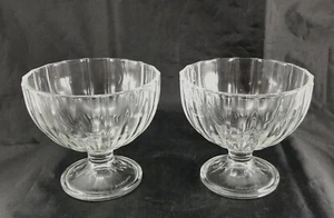 Bormioli Rocco Dessert Sherbet Bowls 4" Dia. Made In Italy Set Of 2 - Picture 1 of 6