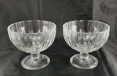 Bormioli Rocco Dessert Sherbet Bowls 4" Dia. Made In Italy Set Of 2 - Image 1 of 4