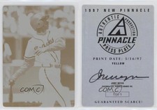 1997 New Pinnacle Printing Plate Black 1/1 Michael Tucker #76