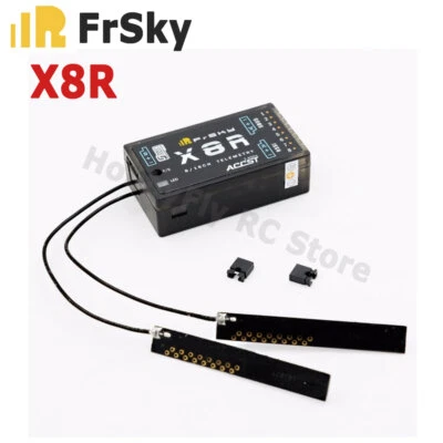 FrSky 8/16CH X8R Receiver For RC Quadcopter Multicopter X7 X9D X12S Transmitter - Image 1 of 4