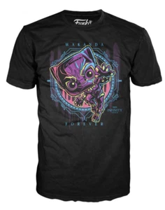 ¡NUEVO Funko Pop! Camiseta Marvel Infinity Saga: Black Panther - Wakanda Forever - Imagen 1 de 3