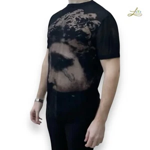 Versace T Shirt Transparent Medusa Print Size L - Picture 1 of 8