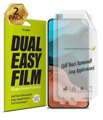 Protector Pantalla Ringke Para Xiaomi POCO F2 Pro / Redmi K30 Pro [Doble Película Fácil] Foto 1 de 4