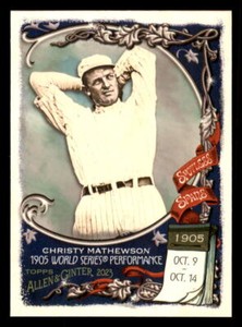 2023 Topps Allen & Ginter Spotless Spans #SS-5 Christy Mathewson New York Giants