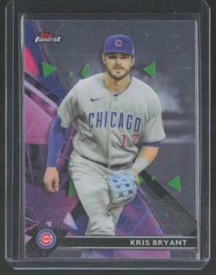 2021 Finest #34 Kris Bryant - Image 1 of 2
