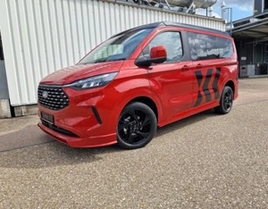 Bodykit Ford Transit Custom Tourneo Facelift Frontlippe, Dachspoiler, Heckschürz - Bild 1 von 6