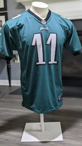 Camiseta Oficial Nike Juvenil XL On Field Carson Wentz Philadelphia Eagles Verde - Imagen 1 de 6