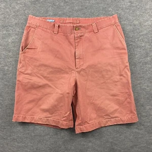 J. McLaughlin Men's Shorts, Coral, Size 36, 9" Inseam Chino Golf - Picture 1 of 8