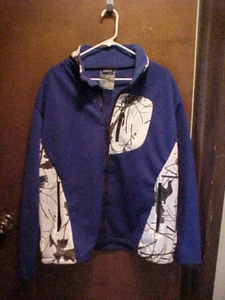 Trail Crest Performance 360 Mens Jacket 2X Large Camo Blue and White Full Zip - Picture 1 of 5