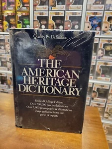 Vintage 1990's The American Heritage Dictionary Hard Cover Book - Picture 1 of 12