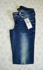 Rampage Size 0 Dark Wash Stretch 'Chloe Curvy' Skinny Jeans Low Rise