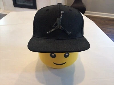 Jordan Jumpman Gray embossed Snapback Youth Baseball Hat - cool - Image 1 of 4