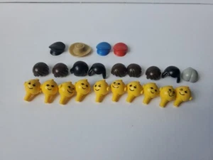 Vintage 1970s LEGO Homemaker Family Maxi minifigure Big Heads/Hair 23 piece lot - Picture 1 of 9