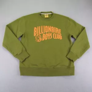 Billionaire Boys Club Sweatshirt Mens Medium Green Crewneck Pullover Sweater - Picture 1 of 10