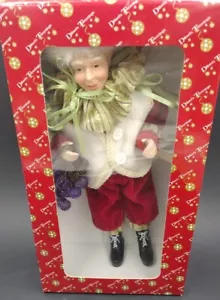 Dillard's Trimmings Santa Fairy Doll Collectible Vintage - Picture 1 of 11