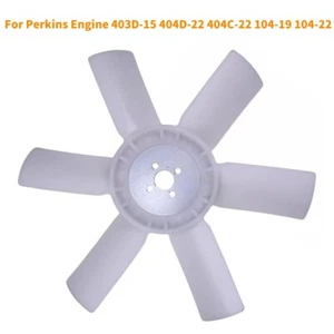 NEW Cooling Fan Fit For Perkins Engine 404C-22 403D-15 404D-22 104-19 145306730 - Picture 1 of 6