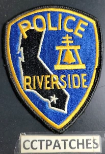 RIVERSIDE, CALIFORNIA POLICE SHOULDER PATCH CA - Picture 1 of 2