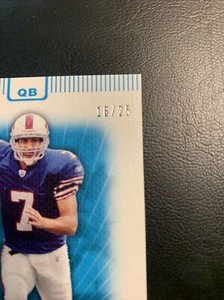 BFF 2007  Topps Triple threads /25 Sapphire #23 J P Losman Buffalo Bills