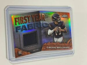 2024 Topps Chrome Caleb Williams FYF-CW First Year Fabric Chicago Bears - Picture 1 of 2