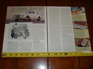 ARTÍCULO ORIGINAL 2006 CHRYSLER SLANT SIX - Imagen 1 de 3