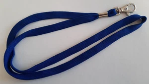 Blaues blue bleu Schlüsselband Lanyard NEU (M147) - Bild 1 von 1