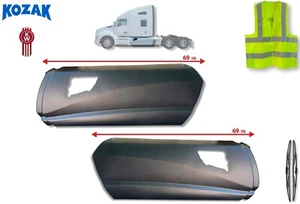 Fairing Skirt Panel 69" (176 cm) SET L&R Side w/tube Kenworth T680 2013-2021 - Picture 1 of 6