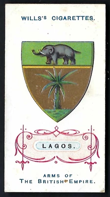 WILLS (O'SEAS) - ARMS OF THE BRITISH EMPIRE - #14 LAGOS - Image 1 of 2