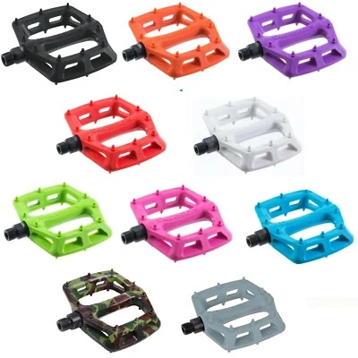 Pedales DMR V6 Planos Nailon 9/16" Bicicleta de Montaña MTB DH ATB Enduro Plataforma Pedal Foto 1 de 4