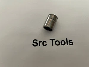 Snap-On Tools USA NEW 3/8" Drive 12pt 5/8" SAE Shallow Chrome Socket  F201 - Picture 1 of 5