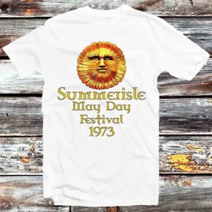 Summerisle May Day Festival 1973 Wicker Man Film Horror T Shirt B888 - Picture 1 of 2