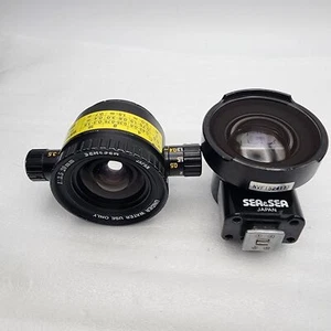 ”Exc+5” Sea & Sea 20mm f3.5 Underwater Lens w/Finder for Nikon Nikonos JAPAN - Picture 1 of 22