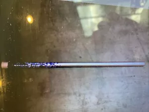 MAVERIK SEVEN 7 LACROSSE STICK MIDDIE ATTACK NEW W/ STOPPER PRE-DRILLED SILVER - Picture 1 of 2