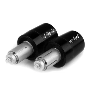 Handle Bar Grip Cap For KAWASAKI Ninja 250 300 400 Ninja 650 1000 Handlebar Ends - Picture 1 of 30