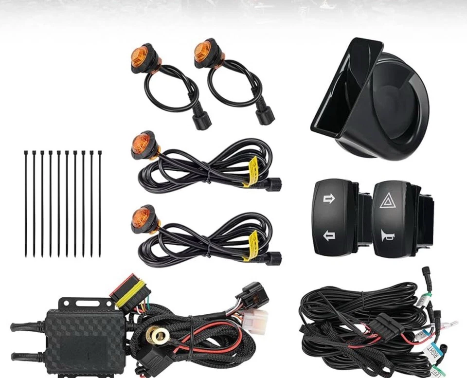 Kit de seta com buzina Kemimoto Ute - Imagem 1 de 4