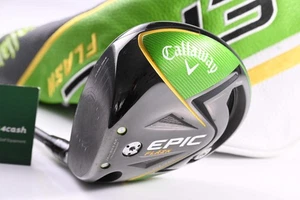 Left Hand Callaway Epic Flash Sub Zero Driver / 9 Degree / Stiff Flex Aldila - Picture 1 of 9