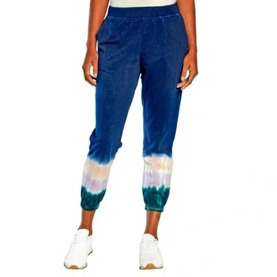Nuevo con etiquetas Pantalón Jogger Wildfox Hadley XXL French Terry Relajado Azul Marino Bolsillos Salón Acogedor Foto 1 de 4