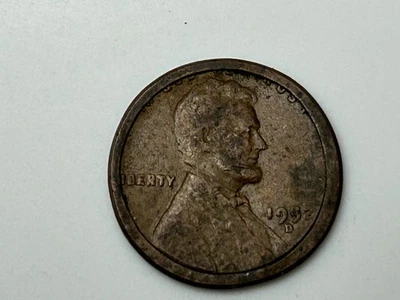 1952 D Penny Extreme rim error. "A must See" One of a kind - Image 1 of 4