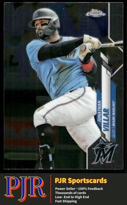 Jonathan Villar 2020 Topps Chrome Update #U-13 Miami Marlins - Image 1 of 2