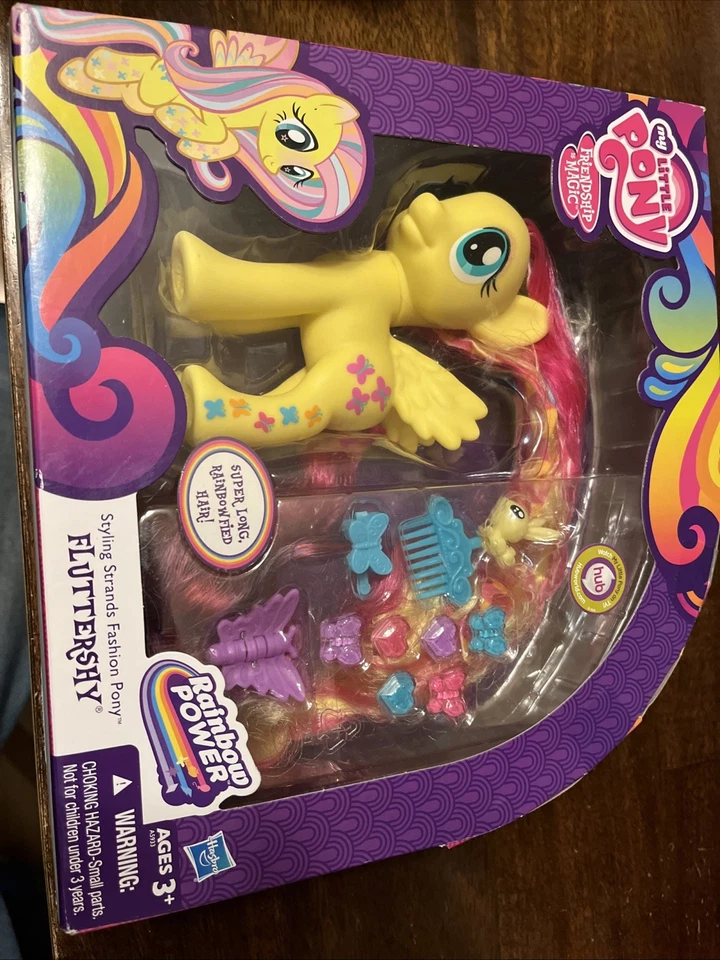 My Little Pony Friendship is Magic Fluttershy Rainbow Power Super Long Hair -NIB - Image 1 of 4