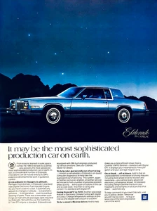 1980 CADILLAC ELDORADO—VINTAGE MAGAZINE ADVERTISEMENT—ORIGINAL PRINT AD - Picture 1 of 1