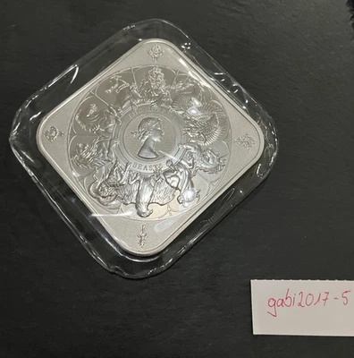 10 Unzen Silberbarren The Royal Mint - Queen's Beasts 311g Feinsilber; Limitiert - Bild 1 von 4