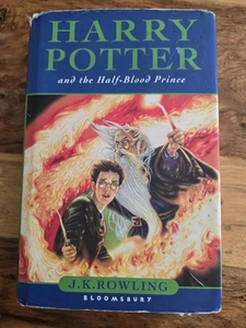 RARE Misprint Harry Potter And The Half-Blood Prince JK Rowling First Edition HC - Picture 1 of 11