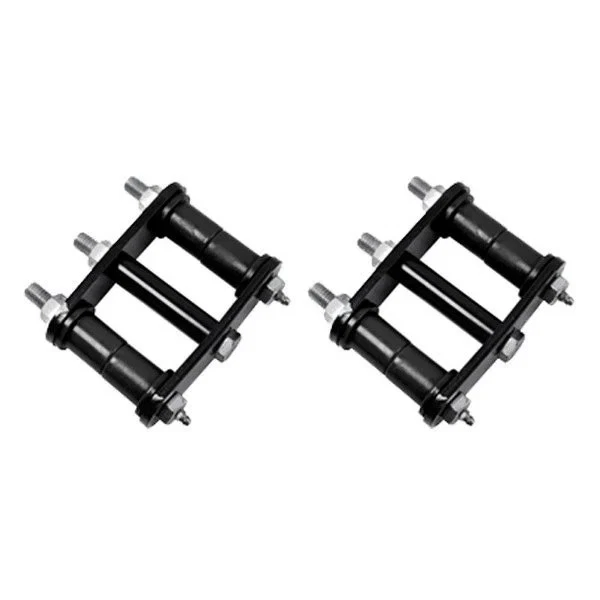 For Jeep CJ7 76-86 1" Heavy Duty Greaseable Rear Lifted Leaf Spring Shackles Foto 1 de 1